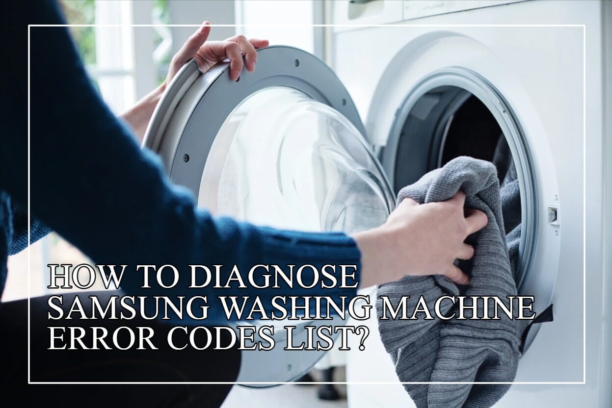Samsung Washing Machine Error Codes List?