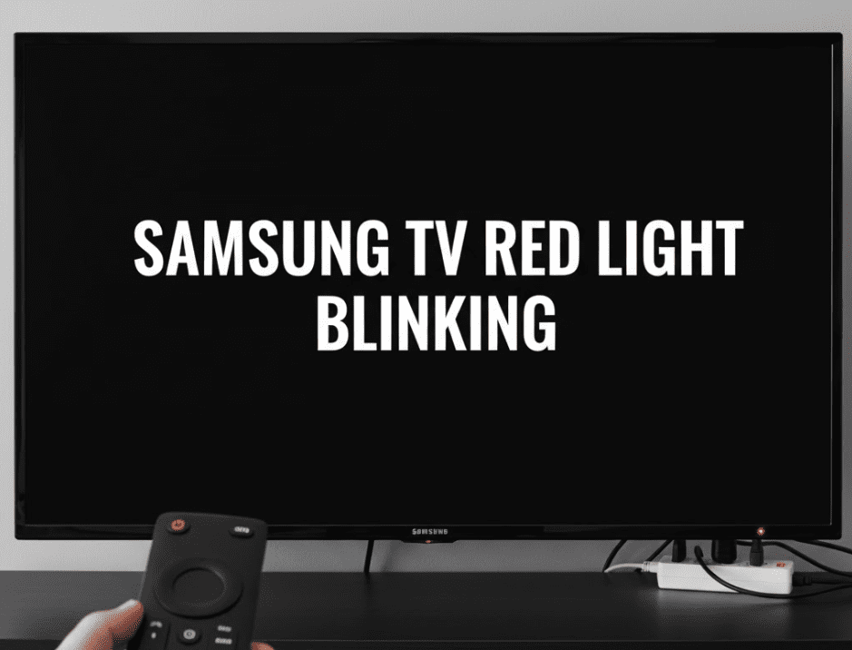 Samsung TV Red Light Blinking: (Complete Troubleshooting Guide)