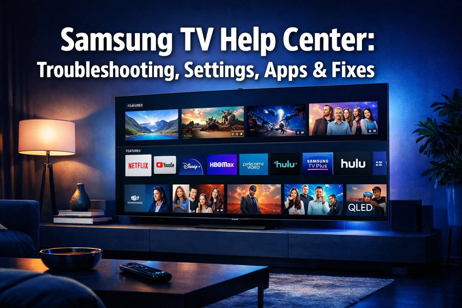 Samsung TV Help Center: Troubleshooting, Settings, Apps & Fixes 2 Samsung TV Help Center: Troubleshooting, Settings, Apps & Fixes